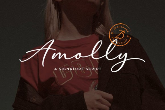Amolley: A Handwritten Font for Creative Expression