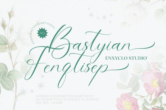 Bastyian Fenqtisep: A Handwritten Script Font for Creative Expression