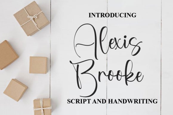 Discover Alexis Brooke: A Charming Handwritten Font
