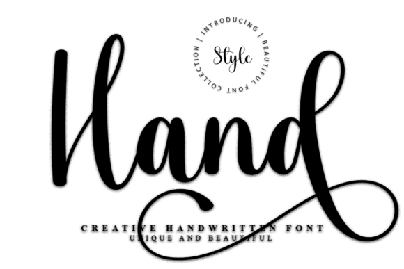 Hand: A Delicate Handwritten Font for Strategic Design and Communication