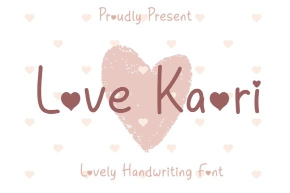Love Kaori: A Handwriting Font That Speaks to the Heart