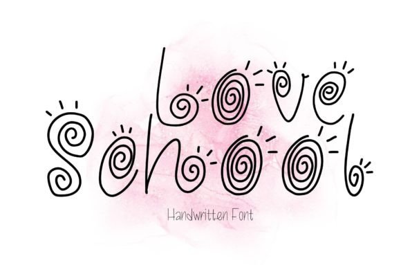 Love School Font