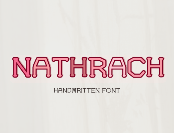 Nathrach: A Handwritten Font That Speaks to the Soul