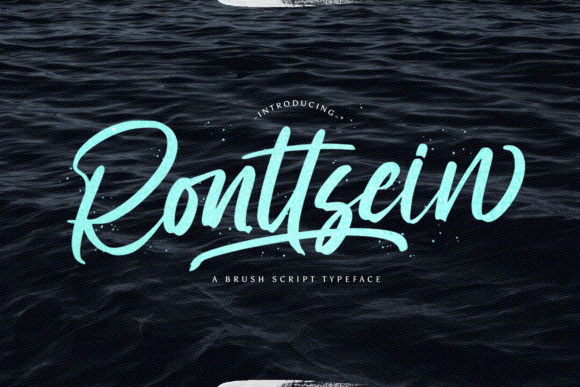 Ronttsein: A Handwritten Font with Unique Character