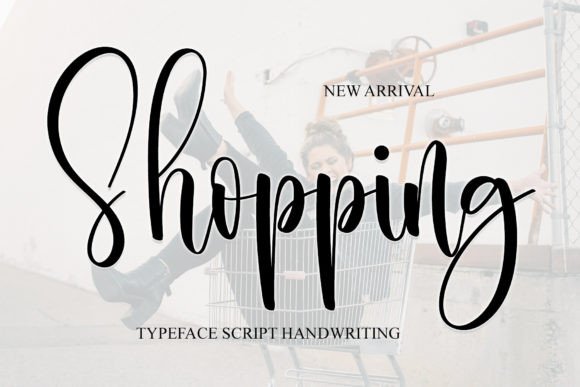 Shopping: A Handwritten Font for Creative Expression