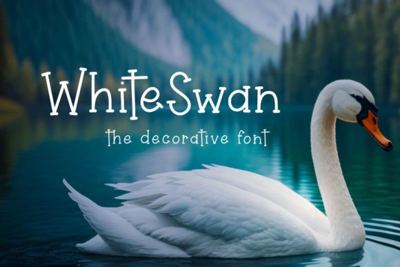 White Swan Font: A Minimalist Handwritten Script for Creative Projects