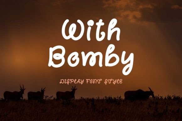 With Bomby: A Unique Handwritten Font for Creativity and Expression
